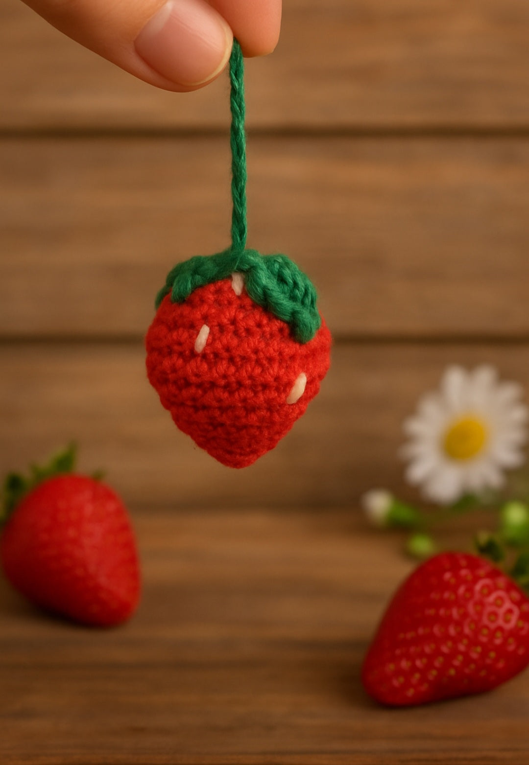 Strawberry Keychain🍓