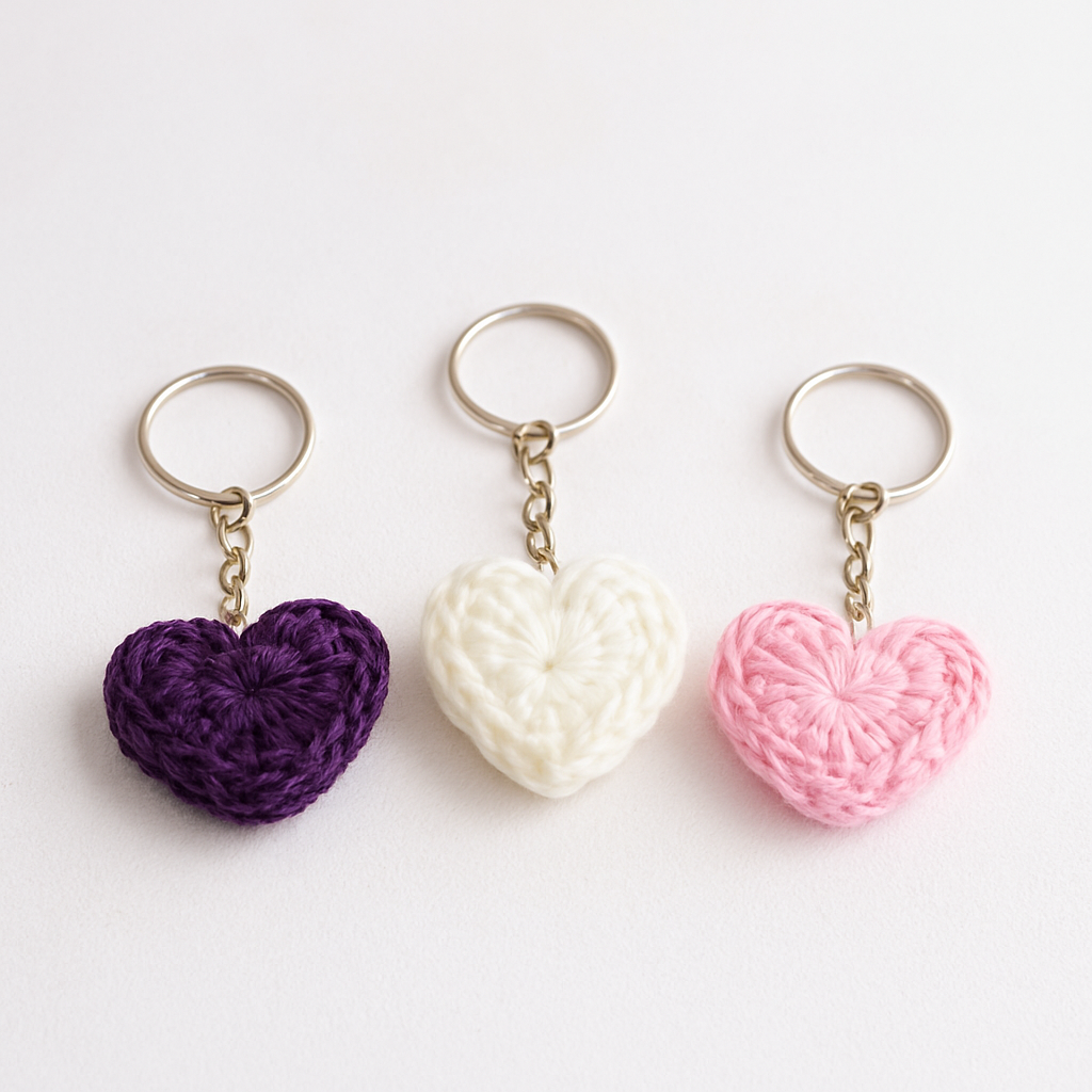 Mini  Heart Keychain💕