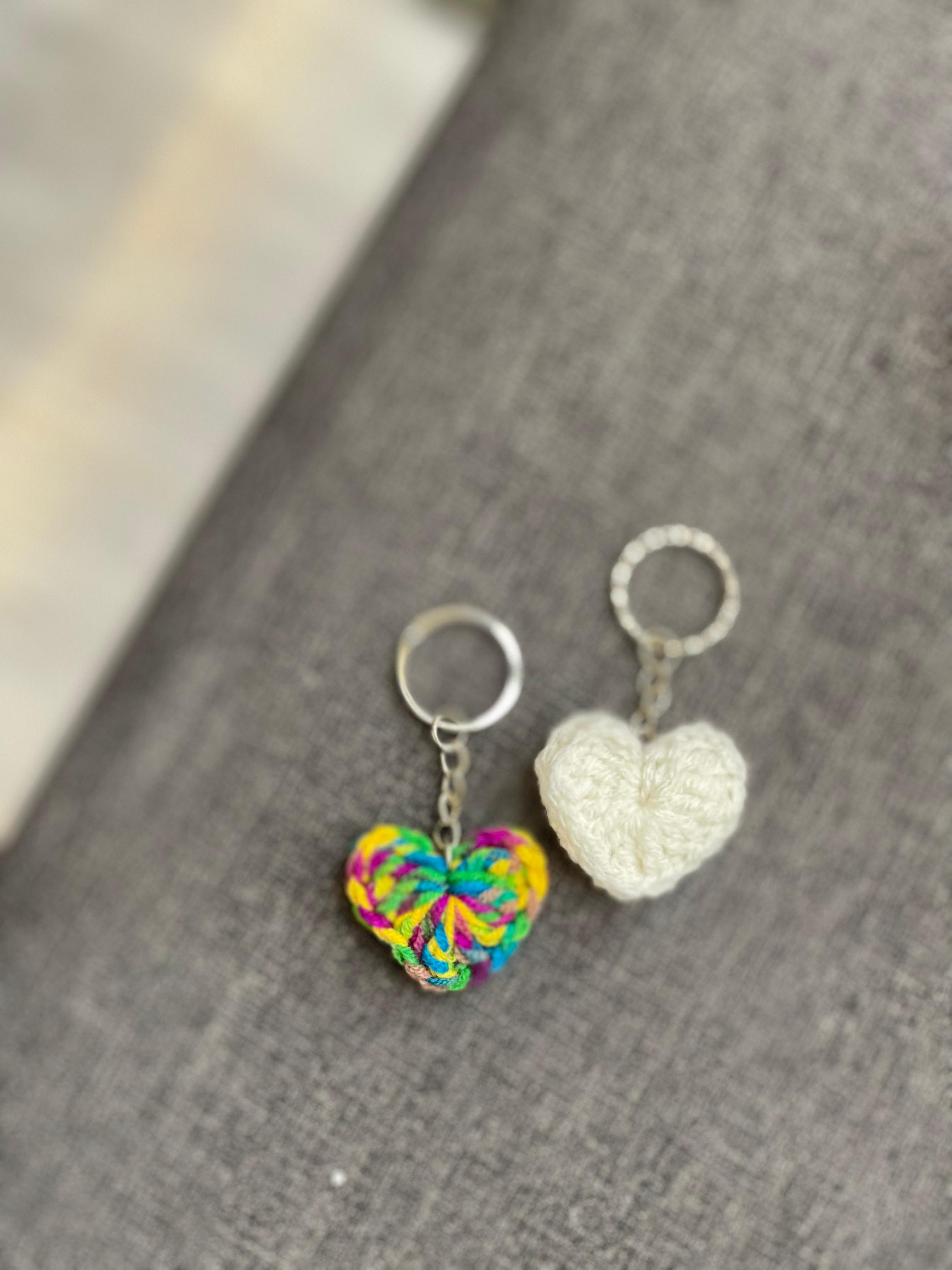 Mini  Heart Keychain💕