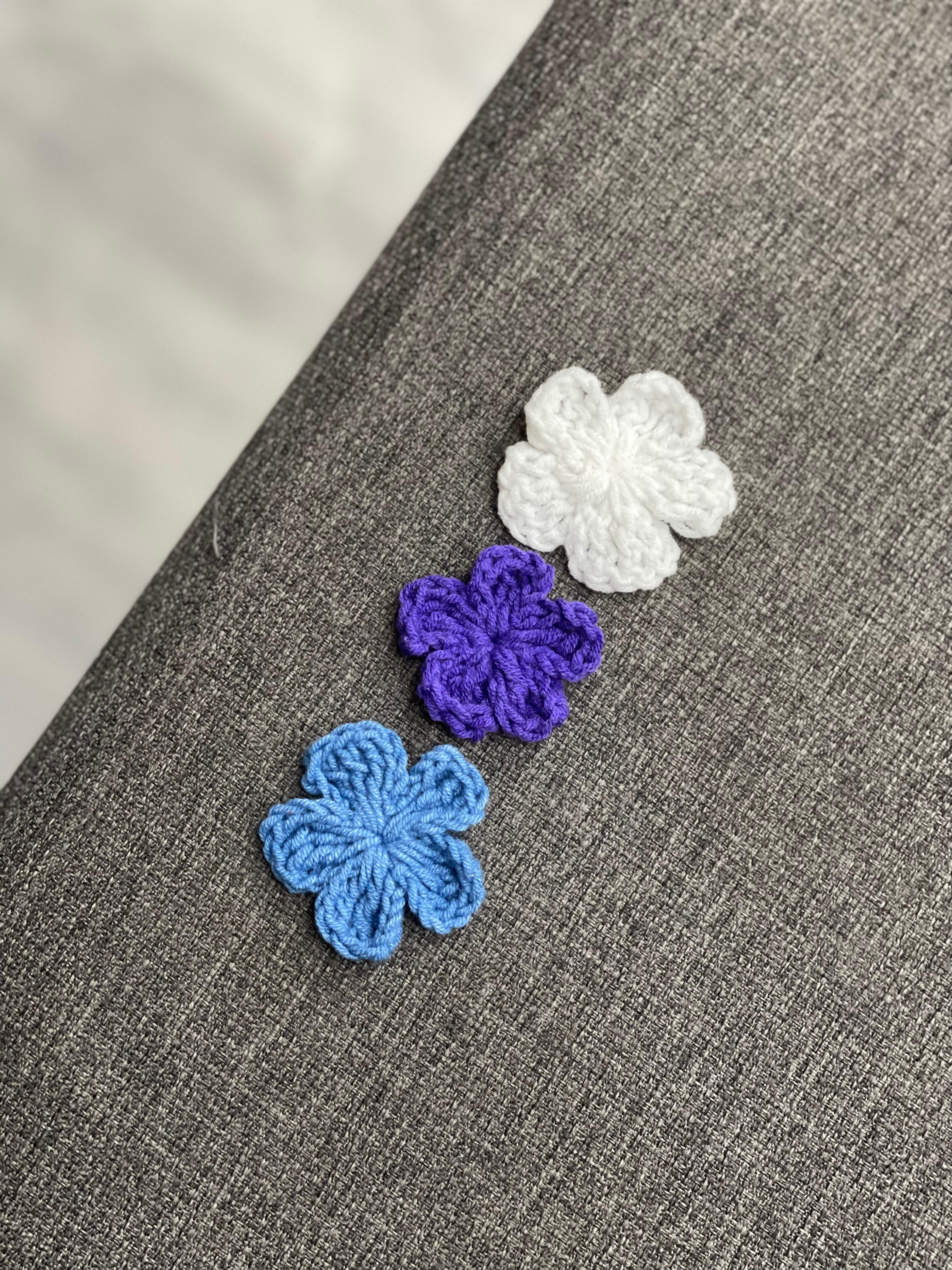 Flat Crochet Flower🏵