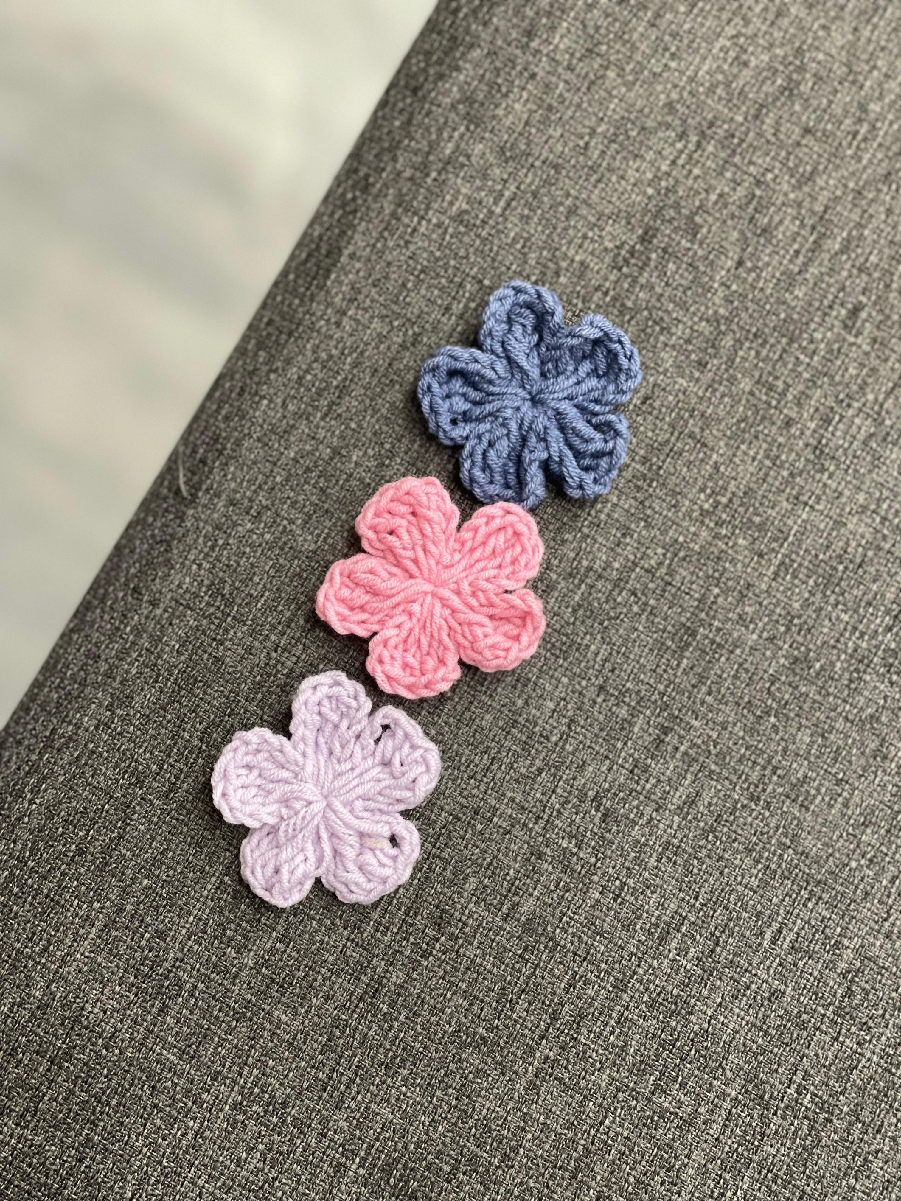 Flat Crochet Flower🏵